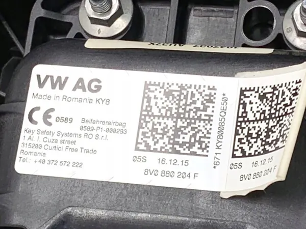 OEM LORK-1762-120618 instrumentpanel med passagerarairbag image 7