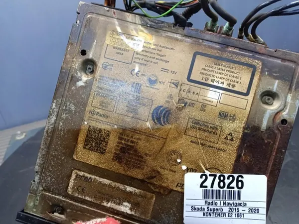 Module Navigation MIB Skoda Superb III OEM 5Q0035864C image 3