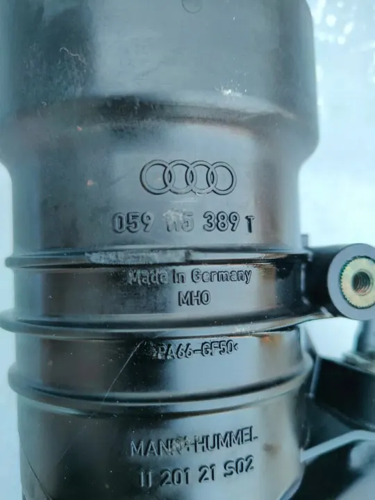 Base de boîtier filtre à huile OEM 059115389T Audi image 3