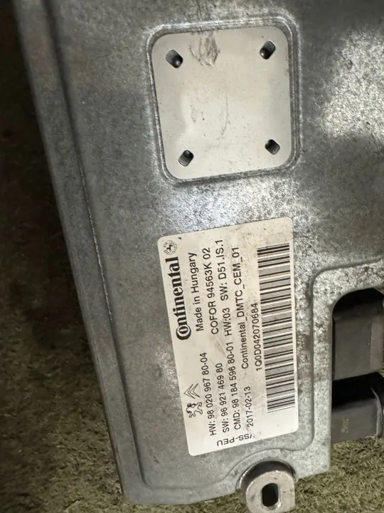 START STOP MODULE PEUGEOT 508 I LIFT 2.0 BLUE HDI 50763 image 3