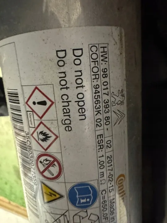 START STOP MODULE PEUGEOT 508 I LIFT 2.0 BLUE HDI 50763 image 5