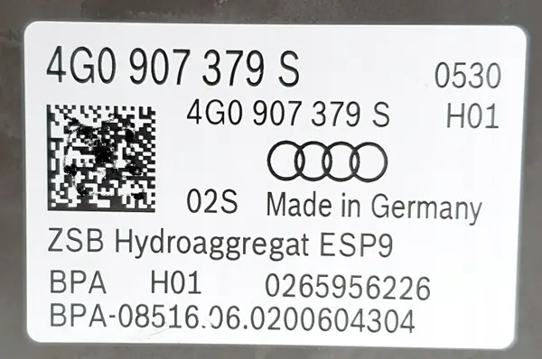 ABS-pump OEM 4G0907379S för Audi A7 A6 C7 image 10
