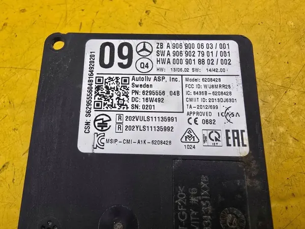 Sensor Radar Distronic Mercedes-Benz Vito W447 OEM A9069027901 image 4