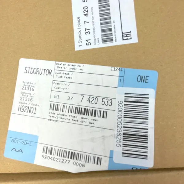 BMW X2 F39 linker achter driehoekruit OEM 7420533 image 8