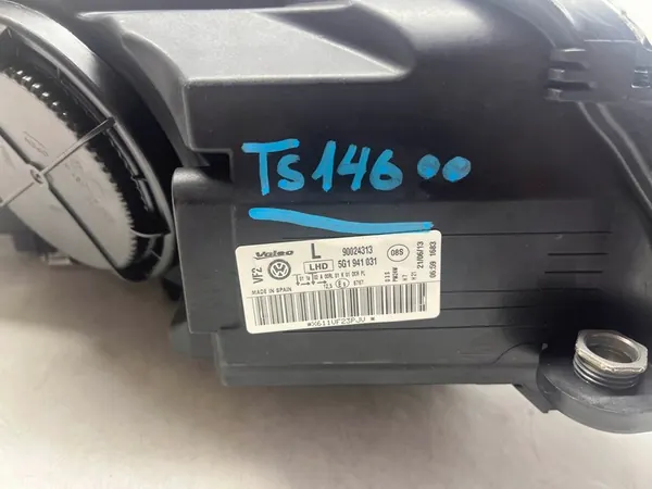 Refletor de farol Xenon esquerdo Volkswagen Golf VII 5G1941031 image 5