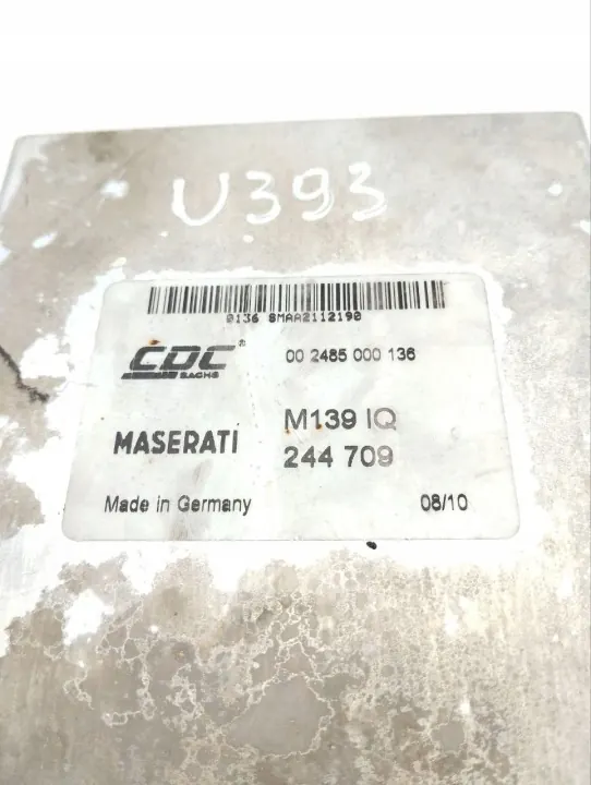 Controladores Maserati Quattroporte 2010 OEM 244709 image 4