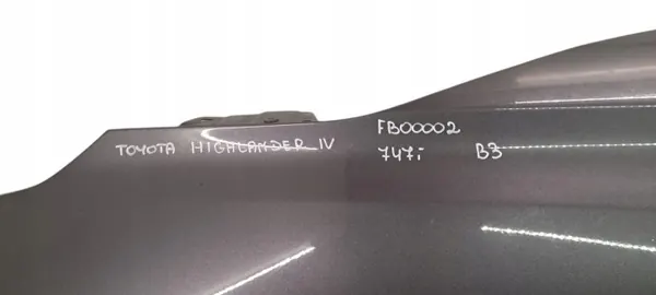 Toyota Highlander IV vänster framskärm OEM image 5