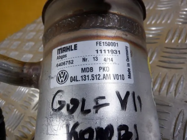 Pakokaasujäähdytin VW GOLF VII 2.0 TDI 04L131513AM image 5