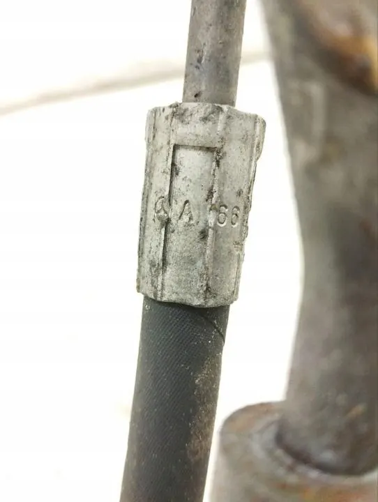 Mercedes-Benz luchtveringleiding OEM A1663201654 image 6