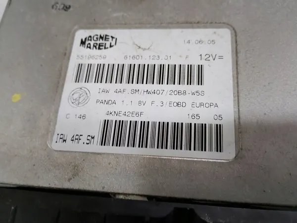 Motorstyrningsenhet Fiat OE 55196259 image 3