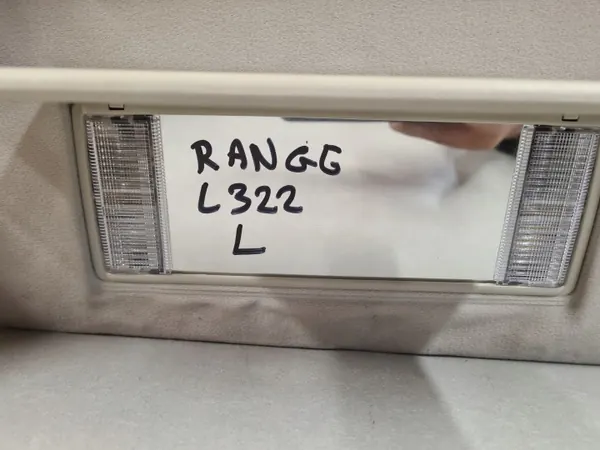Pare-soleil gauche éclairé OEM Range Rover L322 image 5