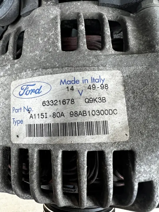 FORD FOCUS MK1 1.6 Alternaattori 80A image 2