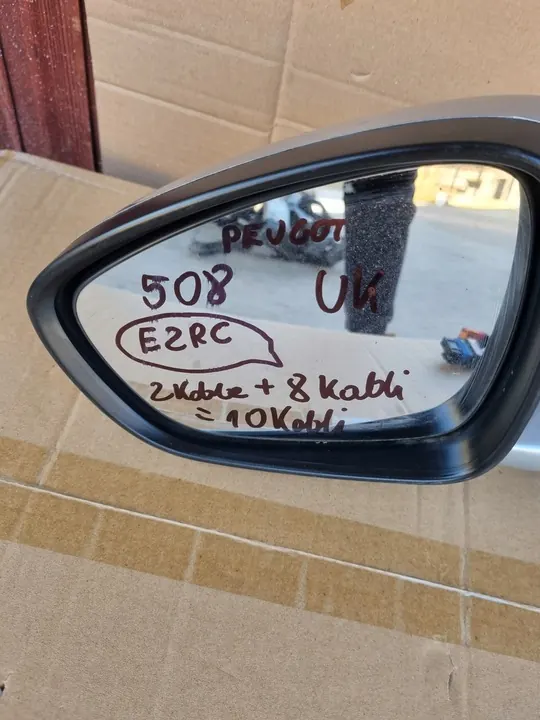 Vasen Ulkopuolinen Peili Peugeot 508 10-18R 8154SH image 8