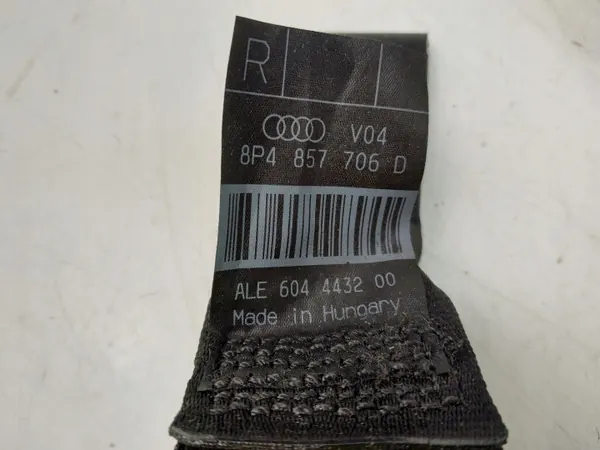 Säkerhetsbälte fram höger OEM 8P4857706D image 3