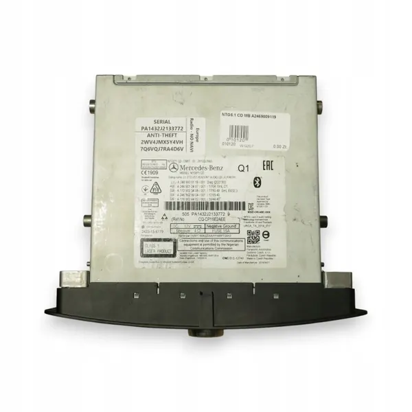 Panneau Commande Radio Mercedes CLA OEM A2469009119 image 6