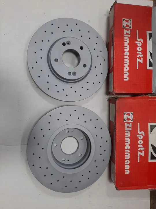 Discos de freio Zimmermann 2pcs Hyundai Santa Fe II Dianteiro OEM 285351652 image 2