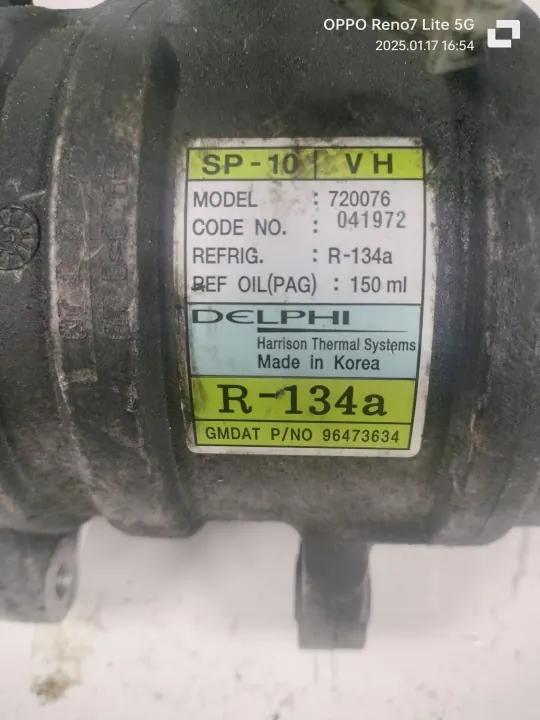 Compresor A/C OEM 96473634 para Kalos Aveo T250 image 6