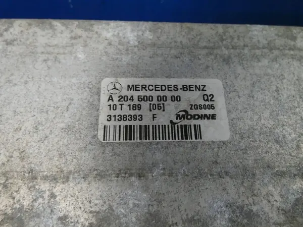 Intercooler Mercedes C-Class W204 W212 1.8 CGI image 3