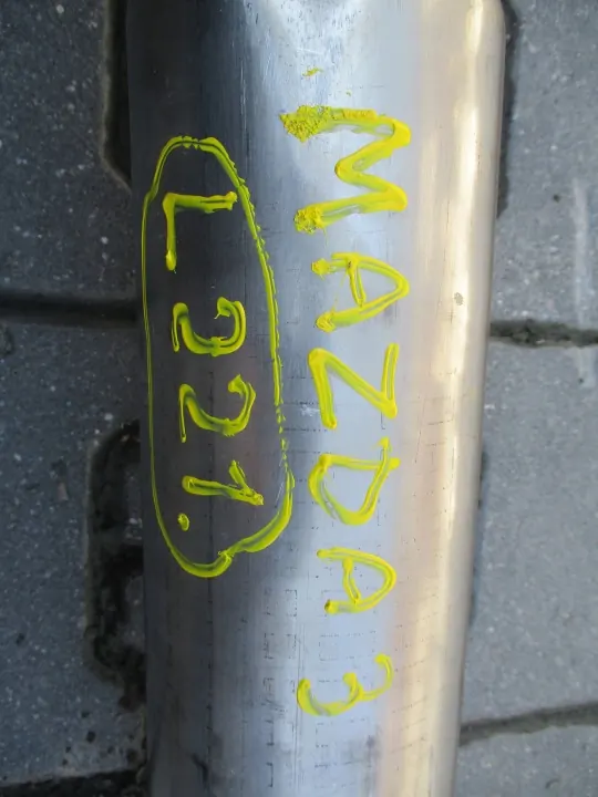 Uitlaatdemper Mazda 3 OEM K7405 - Gebruikt image 8