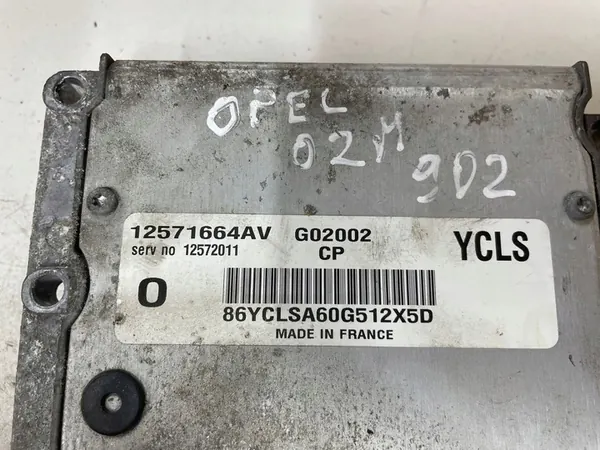 Opel Zafira A 2.2 16V Moottorinohjain OEM image 3