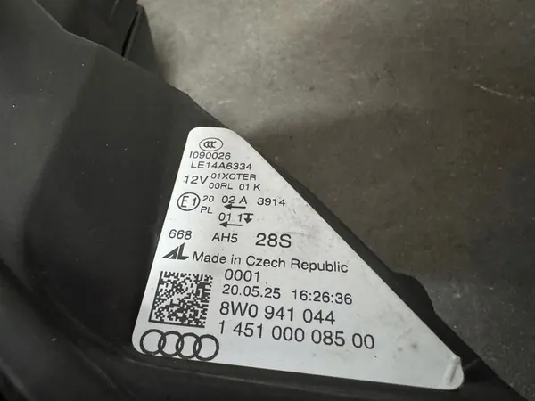 Audi A4 S4 B9 lámpara bi xenon izquierda derecha image 3