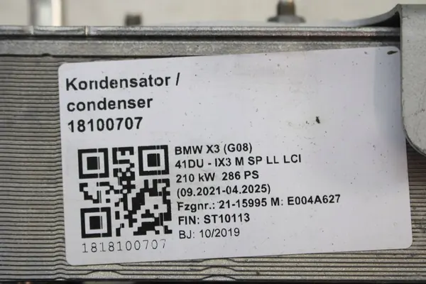 OEM 64507950339 Klima-Trockner für BMW X3 G08 image 6