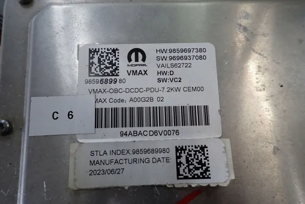 Motor elétrico Citroen C3 IV 2024 OEM 9860278480 image 7