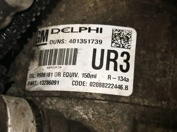 Ilmastointikompressori Opel Astra H 1.7 CDTI image 9