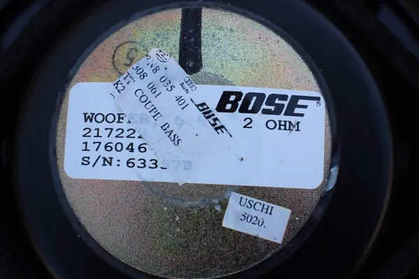 BOSE Achterluidsprekers OEM 8N8035401 voor Audi TT 8N image 3