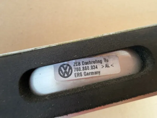 VW Touareg III dakdragers OEM 760860034/33 image 6