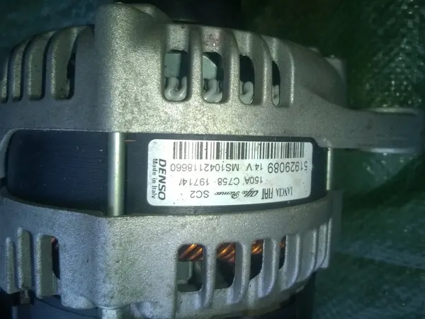 Generaattori Jeep 2017- 2.0 Multijet OE 51929089 image 4