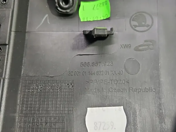 Couvercle de rangement Skoda Kodiaq I OEM IMPRK1545670 image 8