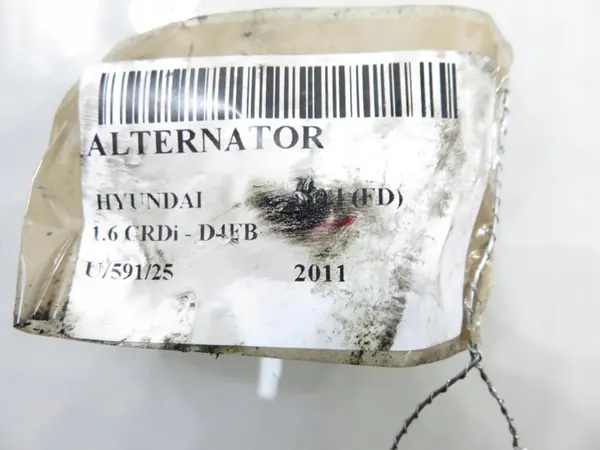 ALTERNATOR HYUNDAI i30 I (FD) 1.6 CRDi - 373002A600 image 2