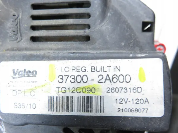 ALTERNATOR HYUNDAI i30 I (FD) 1.6 CRDi - 373002A600 image 3