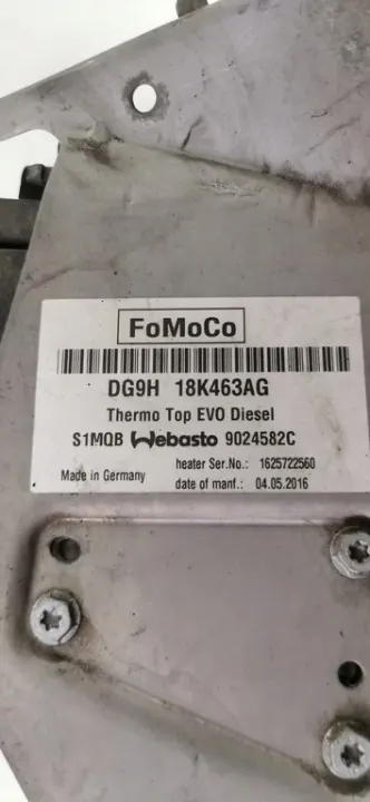 Webasto Thermo Top Verwarming OEM DG9H-18K463-AG image 6