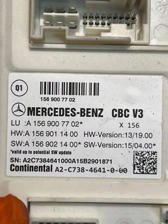 Módulo Confort Mercedes-Benz A1569021400 para GLE W166 image 3