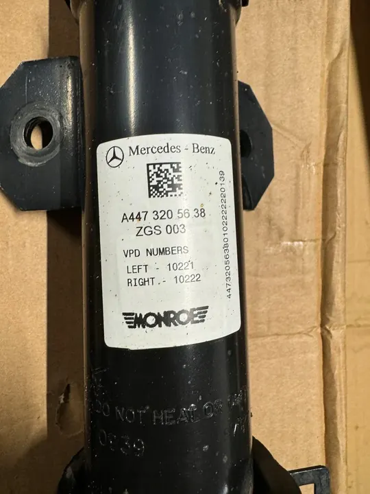Mercedes Vito 447 framdämpare vänster höger image 3