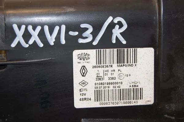 VASEN ETULAMPPU RENAULT CLIO IV 4 LIFT image 7