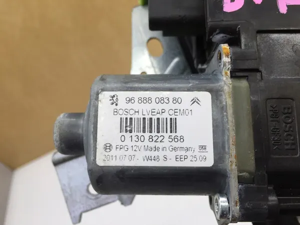 Regulador de janela traseira direita Peugeot 508 I 2010- OEM image 3