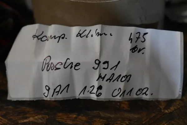 Compresor de aire acondicionado Porsche 911 Boxster Cayman OEM image 3