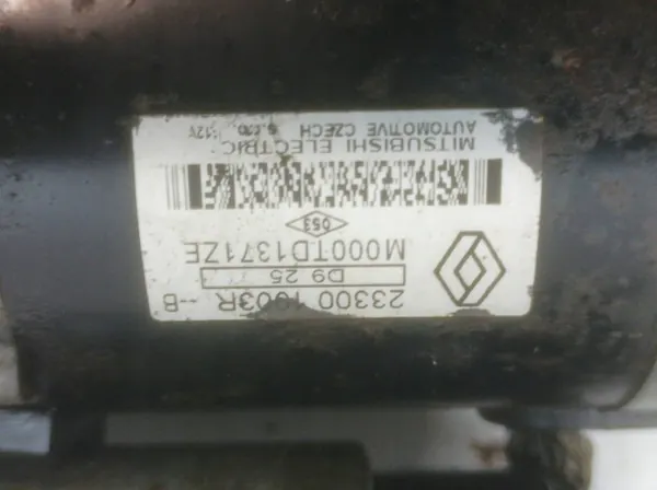 Motor de arranque 233001903R --B 1.5 DCI Renault Kangoo II image 3