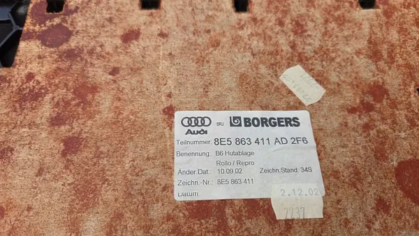 Red de maletero Audi A4 B7 Sedán OEM 8E5861325 image 10