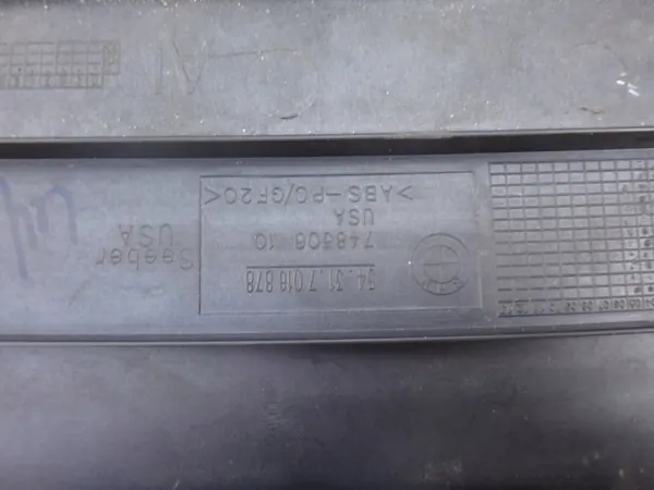 Cache de Garniture Toit BMW Z4 E85 OEM 7016878 image 5