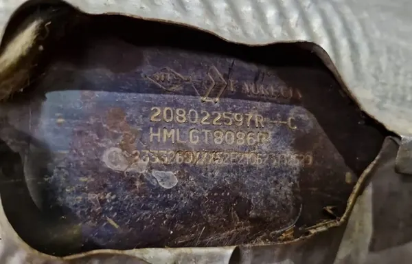 DPF Catalyst Renault Kangoo IV 1.5 Blue DCI image 4