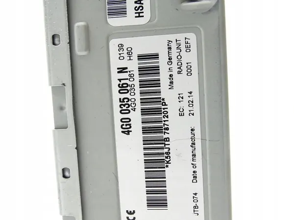 OEM 4G0035061N Radio-tuner för Audi Q7 3.0 TDI image 6