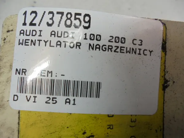 AUDI 100 C3 Souffleur de Chauffage 431959101D image 4