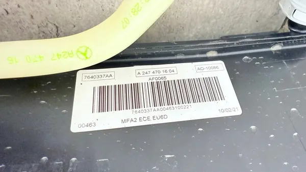 MERCEDES W118 W177 Bomba de tanque A2474703200 image 9