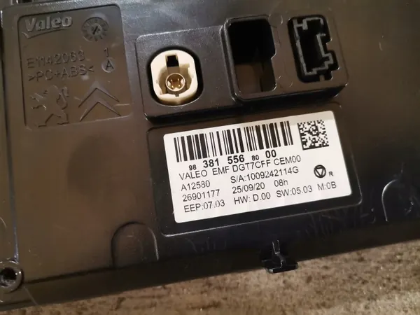 OEM 9838155680 Navigatiedisplay Peugeot 308 T9 Lift image 3
