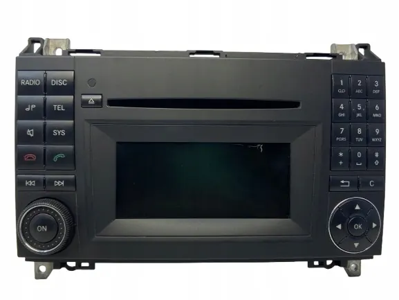 Rádio CD Mercedes OEM A1698705494 para W245/W169 image 2