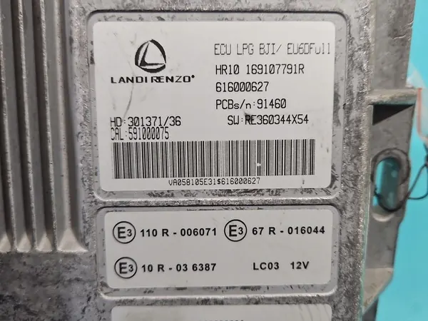 Contrôleur de gaz LPG 169107791R 110R-006071 Landirenzo image 3